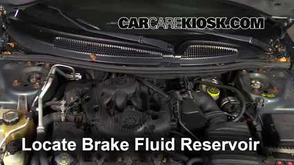 2006 Dodge Stratus SXT 2.7L V6 Brake Fluid Add Fluid